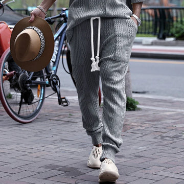 Riolio New Fashion Pants For Men's Japanese, Korean Style Lslamic Harun Pants Loose Plus Size Casual Men's Pants